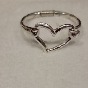 Silver Heart Bracelet